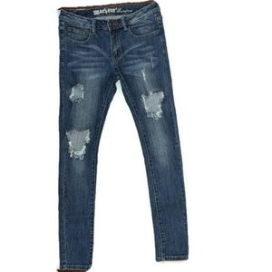 Machine distressed Jeans size 29